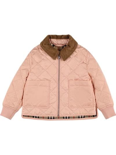 burberry gesteppte jacke|Nylon.